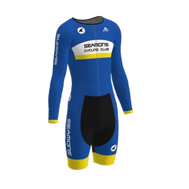 Long sleeved skin suit front